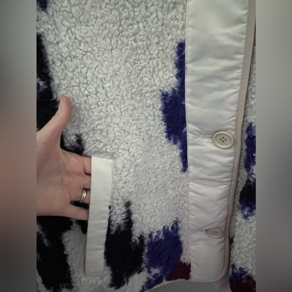 ISABEL MARANT ETOILE Memma Reversible Jacket in Ecru Size 34 New - Picture 4 of 11